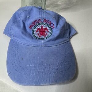 Vintagee Periwi Baseballl Cap With Embroidered Design On Front